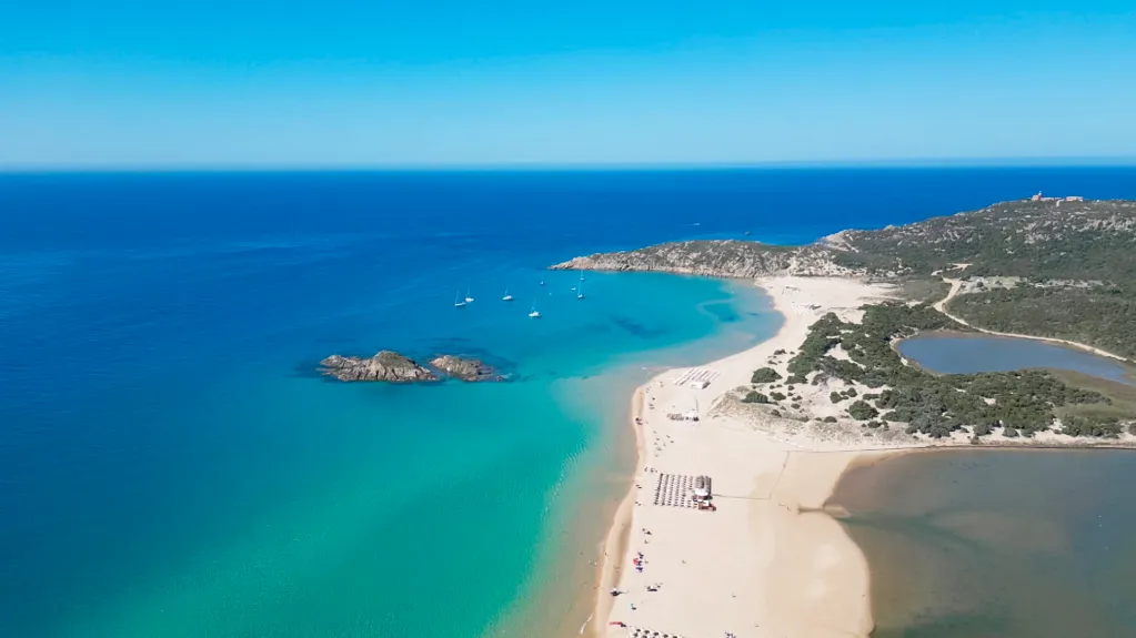 Chia Beach, Sardinia, Italy