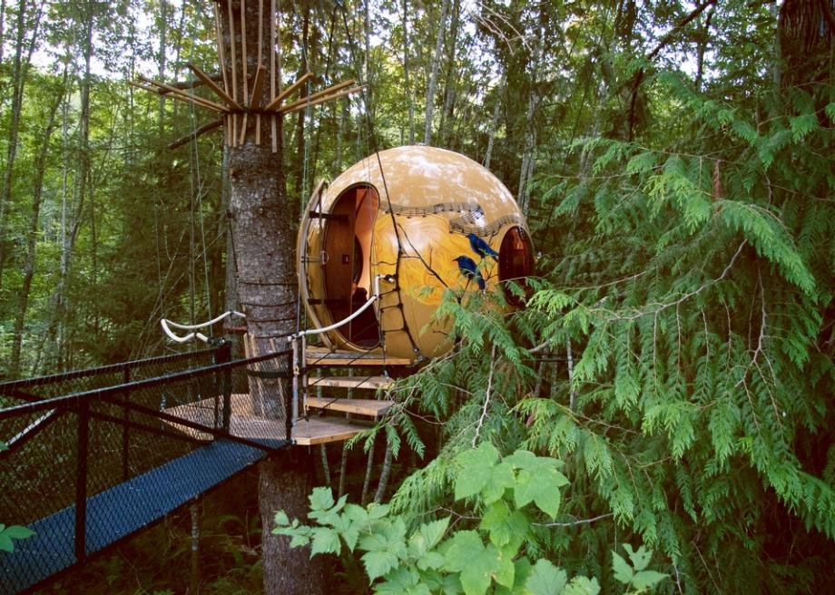 Free Spirit Spheres Hotel, Qualicum Beach, Canada